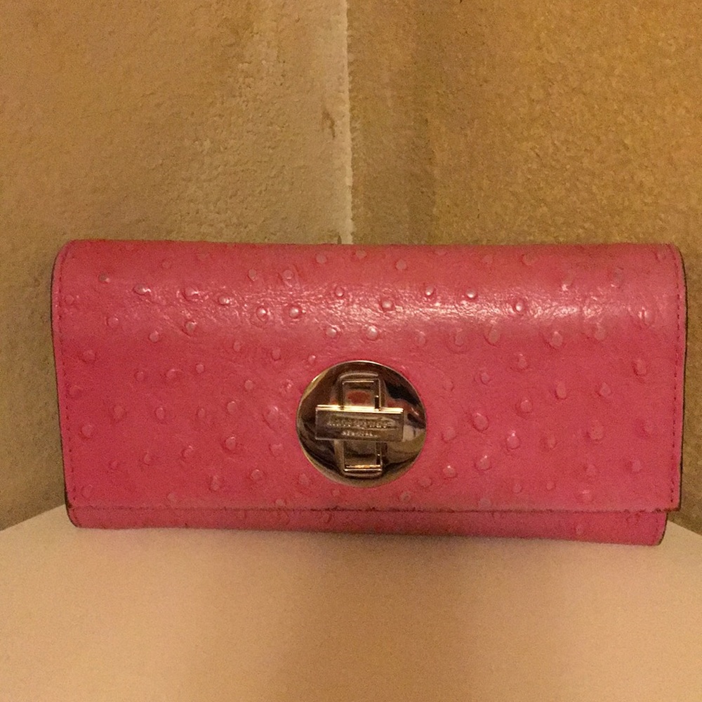Kate Spade pink leather wallet